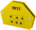 Magnetic welding angle, "hexagon" type, force up to 11 kg
