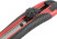 Technical knife "Strong" 18 mm reinforced, rubberized, rotatable.the clamp