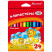 Markers Gamma "Cartoons", 24 colors, washable, cardboard. packaging, European weight