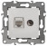Розетка ЭРА Серия 12 12-3110-01 комбинированная RJ45+TV IP20 белый