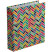 Berlingo "Geometry" logger folder, 80 mm, laminated, with a pattern