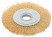Paddle wheel, seat diameter 22.2 mm, steel latuned wavy wire 125 mm, blister