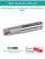 Концевая фреза корпусная 40 мм, 4 зуба, L 150 мм / EM90 D40 W32 L150 Z04 ADMT 1204 WLTR (без СОЖ)