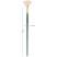 Brush artistic bristles Gamma "Landscape", fan No. 6, long handle