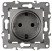 Розетка ЭРА Серия 12 12-2102-12 2P+E Schuko со шторками 16A-250В IP20 графит