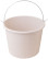 Construction plastic elastic bucket for mixing 12 l mortar