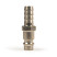 Штуцер папа ёлка d.10мм M, никелированная сталь, уп. 1шт