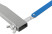 300 mm metal hacksaw, plastic handle
