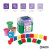 Dough for modeling Gamma "Kid. Learning to count", 04 colors, 240g, 15 molds, plastic case