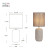 7039-501 Rivoli Ramona 7039-501 Table Lamp 1* E14 40W ceramic brown with lampshade