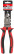 Trend combination pliers, two-tone rubberized handles, chrome-nickel coating 200 mm