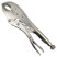Locking pliers with curved clips 250mm WP231071 WORKPRO