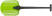 Automotive steel shovel, frost-resistant plastic handle 80x205x700 mm