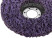 Polymer stripping disc 125 mm, purple, hard