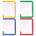 Berlingo zipper folder, A5, 500 microns, transparent, assorted