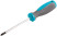 Screwdriver, CrV steel, rubberized handle PH1 x 100 mm