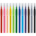 Markers STAMM "Alice", 12 colors, washable, plastic. pencil case, European suspension