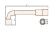 Socket wrench, double-sided curved intrinsically safe alloy BeCu 122A-14, HORTZ