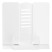 STAMM book stand, metal, adjustable tilt angle, white