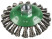 Conical brush with threaded connection, twisted wire BK 600 Z, 115 x 14, 358328
