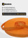 Belt tie 35 mm / 4500 DAN (orange), 100m