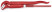 Pipe wrench 1 1/2", S-shaped thin sponges, Ø60 mm (2 3/8"), L-420 mm, Cr-V