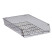 Paper tray horizontal STAMP "Grand", mesh, tinted gray