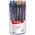 Automatic ballpoint pen Berlingo "SI-400 Color" blue, 0.7 mm, grip, assorted case