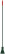 Ice axe, metal handle, with axe B2, 120x1430 mm