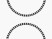 Garden STAFF reinforced curb length 3 meters height 45 mm 1 piece