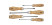 Felo Набор отверток ударных SL/PZ с деревянной рукояткой, 5 шт 33595298