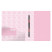 Папка с пружинным скоросшивателем Berlingo "Starlight S", 17 мм, 600 мкм, розовая, с внутр. карманом,