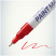 Marker-paint MunHwa "Extra Fine Paint Marker" red,1mm, nitro base