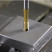 Machine tap HSS ground M 3x0.5 TiN for through holes