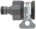 External adapter with 3/4" clamp