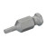 Bits for screws with hex socket, 10x38 mm , 2 pcs