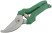 Pruner, overlapping cutting edges, stainless steel blades.steel, plastic handles, 205 mm