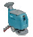Battery powered scrubber S460B L100 (lithium battery 100 Ah C2)