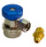 Quick-release coupling with valve, low pressure MASTAK 105-40004