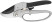 Pruning shears, ratchet mechanism, cutting.butt-to-anvil edges, teflon coatingblades, aluminum.The case is 200 mm