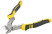 Multifunctional side cutters, eccentric hinge, rubberized handles, Profi 180 mm