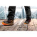 Work sneakers, r-R 45, black and orange, S1, steel toe