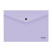 Envelope folder on the Berlingo "Instinct" button A4, 180 microns, lavender