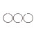21145003 Комплект поршневых колец D65 LH-20-3, LB-30-2, LB-40-3 Piston Ring Set D65 LH-20-3, LB