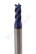 End milling cutter c/x tv.sp. f4 L=50 Z4 nACo-blue for hardening st. 65HRC