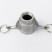 Camlock type D-075 3/4" (20 mm), aluminum, 1 piece