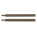 1/4" Bits 2 pcs. for screws with a slot 1x5.5 100 mm