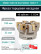 Фреза торцевая насадная 100 мм, посадка 32 мм, 10 зубьев EM88 100X10 032 SNMX 1306 TT (с СОЖ) под пластину TaeguTec