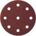 Paper-based sandpaper, self-locking PS 22 K, 125, 260797