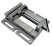 Machine tool vise for drilling machines, non-rotating L jaws 100 mm, series Q194A TORNERI T025885